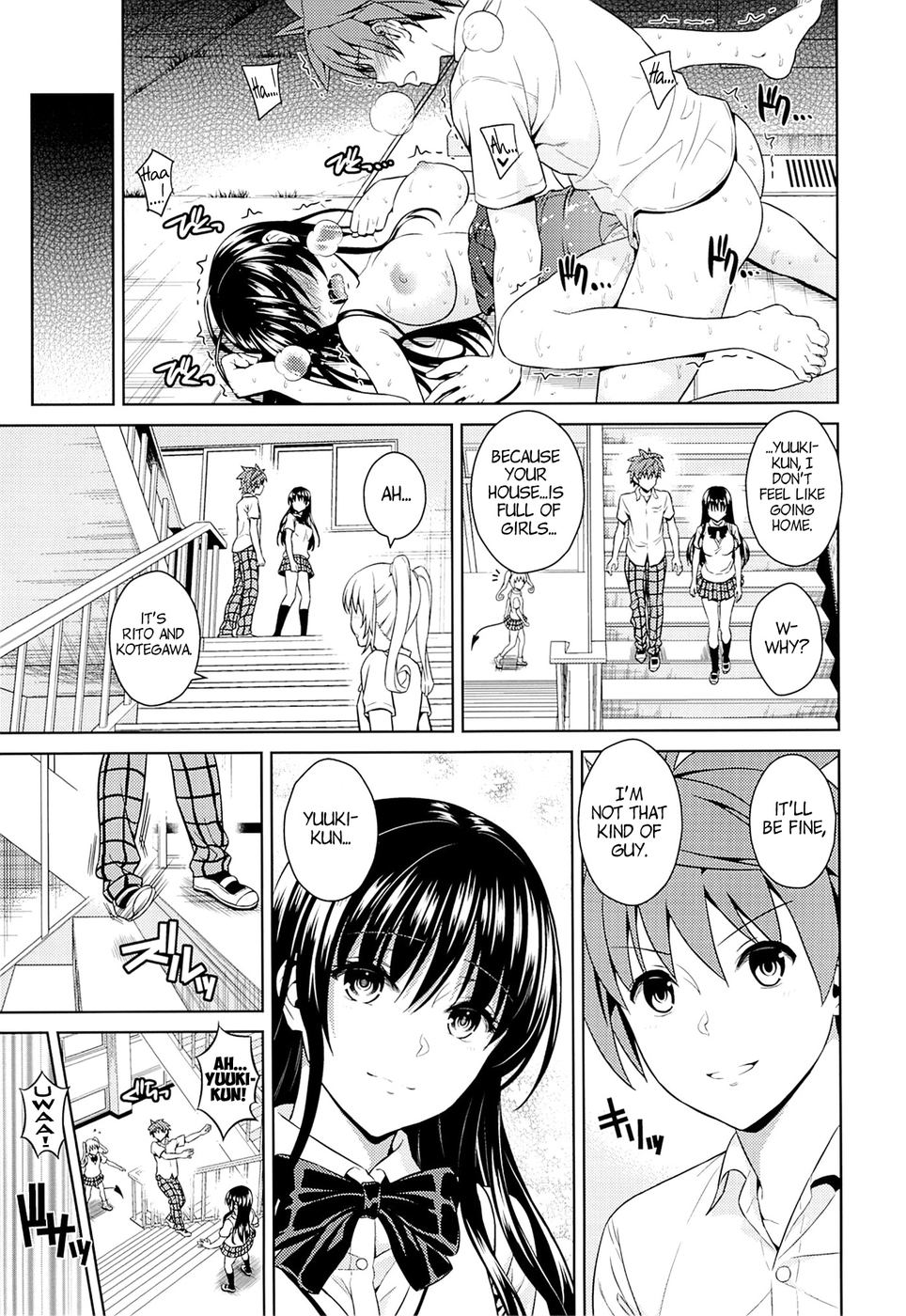 Hentai Manga Comic-Harenchi Communication-Read-29